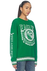 Eagles Striped Rib Crew Sweatshirt - thumbnail 5
