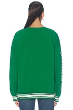 Eagles Striped Rib Crew Sweatshirt - thumbnail 7