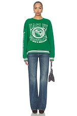 Eagles Striped Rib Crew Sweatshirt - thumbnail 8