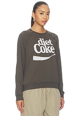 Diet Coke Raglan Crew Fleece Sweater - thumbnail 5