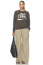 Diet Coke Raglan Crew Fleece Sweater - thumbnail 7