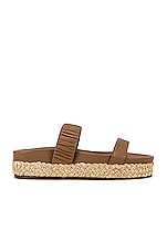 Product image of Kaanas Selangor Ruched Platform Slide. Click to view full details