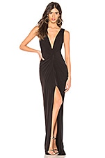 Katie May Leo Gown in Black | REVOLVE