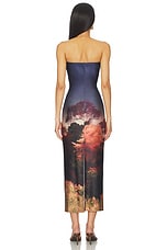 Enigma Strapless Slim Midi Dress - thumbnail 6