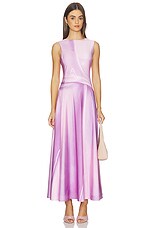 Illusion Print Kate Liquid Maxi Dress - thumbnail 4
