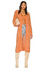 Product image of KENDALL + KYLIE Cable Knit Duster. Click to view full details