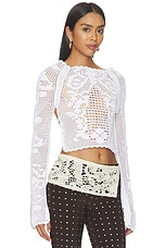 Talia Crochet Blouse - thumbnail 5