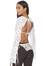 Talia Crochet Blouse - thumbnail 6