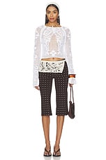 Talia Crochet Blouse - thumbnail 7