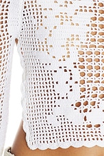 Talia Crochet Blouse - thumbnail 8