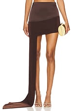 Asymmetric Mini Skirt