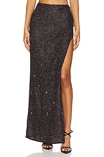 Mesh Maxi Skirt