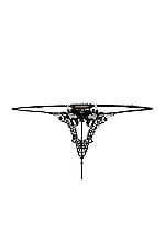 Lace Ouvert Thong - thumbnail 4