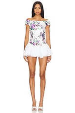 Robe courte à sequins
