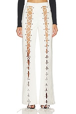 Croc Lace Up Pant - thumbnail 4
