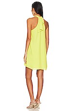 krisa tie back halter dress