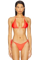 Ring Halter Bikini Top
