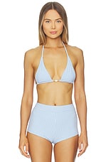 Classic Tie Halter Bikini Top - thumbnail 3
