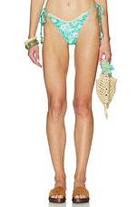 Crochet Dipped Cheeky Tie Bikini Bottom - thumbnail 10
