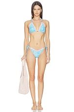 Crochet Dipped Cheeky Tie Bikini Bottom - thumbnail 6