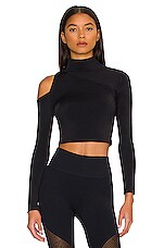 Product image of KORAL Outlaw Blackout Crop Top. Click to view full details