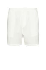 Waffle Monochrome Elasticated Textured Shorts
