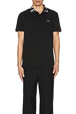 Lacoste Slim Fit Semi Fancy Polo in Black | REVOLVE