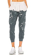 Product image of La Detresse Acid Wash Charcoal Sweatpant. Click to view full details