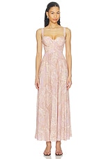 Rosette Maxi Dress - thumbnail 4