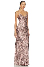 Serita Maxi Bias Dress - thumbnail 5