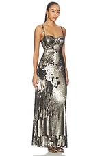 Sayla Bias Cut Maxi Dress - thumbnail 10