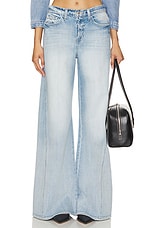 Beau High Rise T-seam Wide Leg Jeans