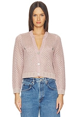 Blanca Sequin Crop Cardigan - thumbnail 4