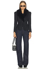 Kaisley Fur Collar Blazer - thumbnail 8