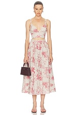 Seina Midi Skirt - thumbnail 8