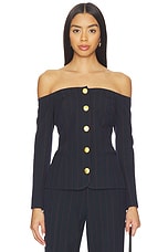 Alice Off Shoulder Blazer - thumbnail 4