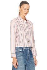 Cosette Crop Hi Low Shirt - thumbnail 5