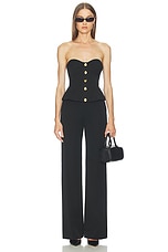 Anna Structured Peplum Corset Top - thumbnail 7