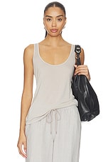 Celia Scoop Neck Tank - thumbnail 4