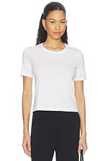 Stormy Short Sleeve Crop Crew Neck Tee - thumbnail 3