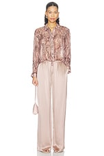 Cosette Crop Hi Low Shirt - thumbnail 7