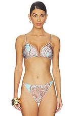 Alisha Over The Shoulder Bikini Top - thumbnail 4