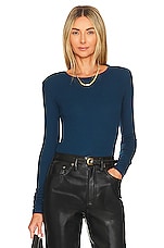 Long Sleeve Crew Neck Top