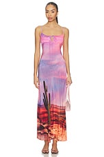 x REVOLVE Timeless Palm Spring Dress With Head Scarf - thumbnail 5