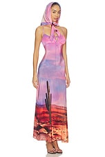 x REVOLVE Timeless Palm Spring Dress With Head Scarf - thumbnail 6