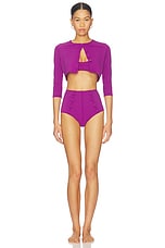 Balconette High Waist Bikini Set - thumbnail 7