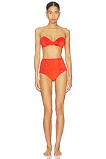 Poppy High Waist Bikini Set - thumbnail 4