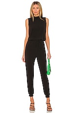Product image of Lanston Sleeveless Turtleneck Jumpsuit. Click to view full details