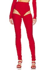 Product image of LaQuan Smith Hip Cutout Knit Legging. Click to view full details