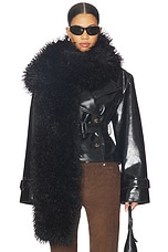 Haris Faux Fur Scarf - thumbnail 4
